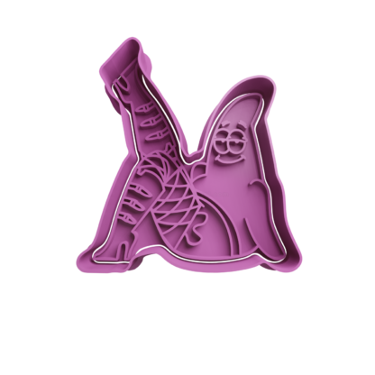 Patrick Star Sexy Cookie Cutter STL