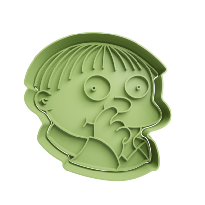 Ralph Wiggum Cookie Cutter STL 2