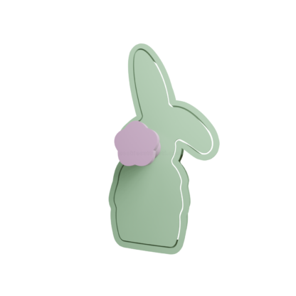 Bunny Cute Cookie Cutter STL 3