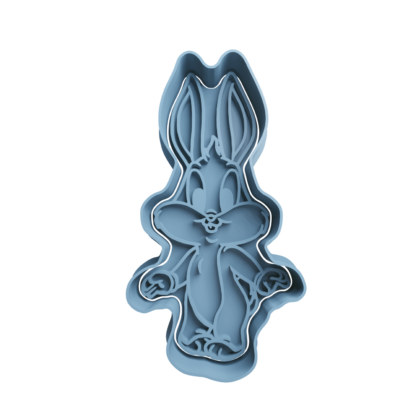 Bugs Bunny Baby Cookie Cutter STL