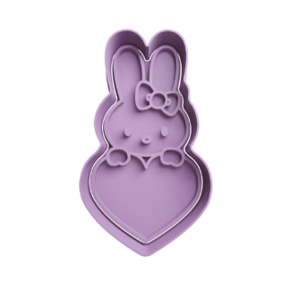 Cheery Chums with Heart Cookie Cutter STL