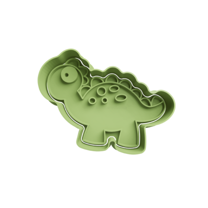Stegosaurus Cookie Cutter STL 4