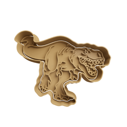 Tyrannosaurus Rex Cookie Cutter STL 6
