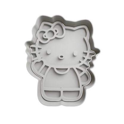 Hello Kitty Cookie Cutter STL 2