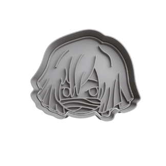 Obania Iguro Head Cute Cookie Cutter STL