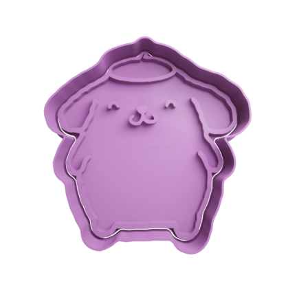 Pompompurin Happy Cookie Cutter STL