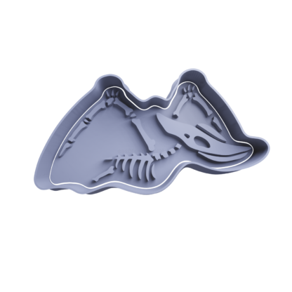 Pteranodon Fossil Cookie Cutter STL