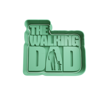 The Walking Dad Cookie Cutter STL