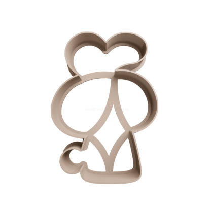 Bunny Silhouette Cookie Cutter STL 4