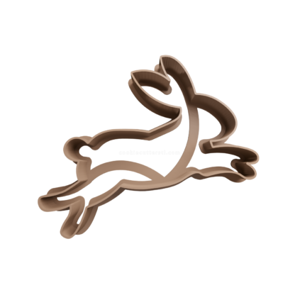 Bunny Silhouette Cookie Cutter STL 2