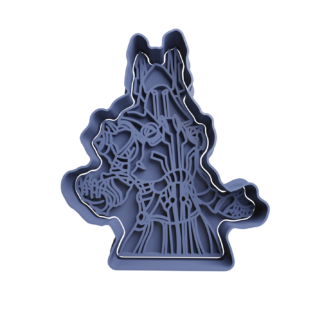 The Ice King Cookie Cutter STL