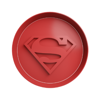 Superman Logo Cookie Cutter STL 2
