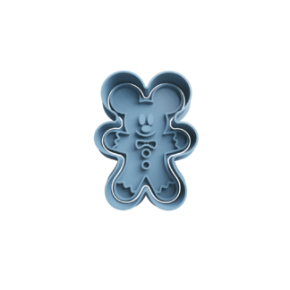 Mickey Gingerbread Cookie Cutter STL