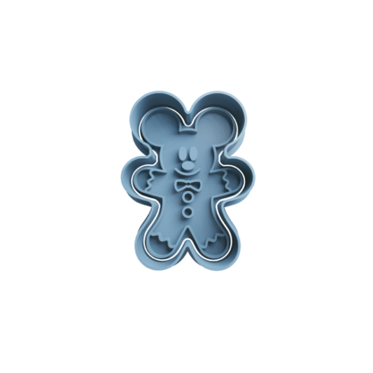 Mickey Gingerbread Cookie Cutter STL