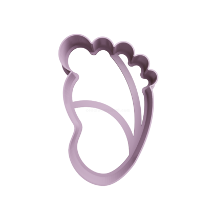 Baby Footprint Cookie Cutter STL