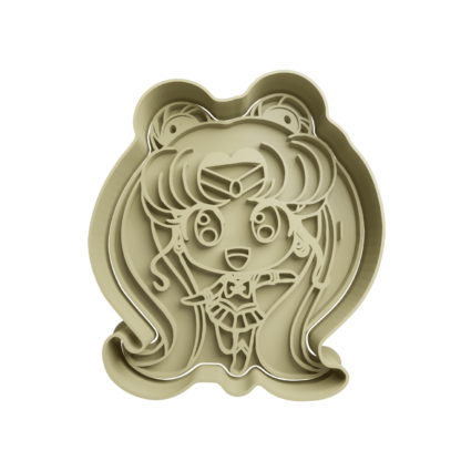 Usagi Tsukino Sailor Moon Cookie Cutter STL