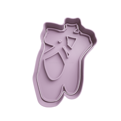 Ballet Shoes Cookie Cutter STL