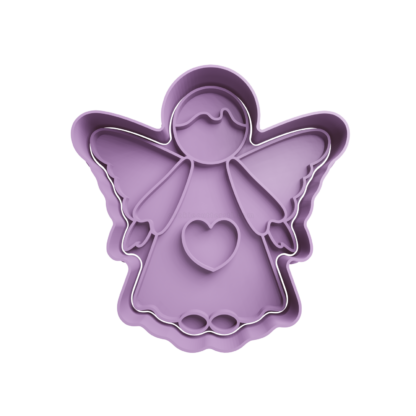 Angel Cookie Cutter STL 14