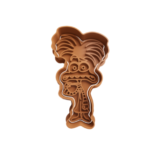 Anxiety Cookie Cutter STL