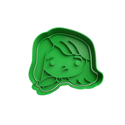 Disgust Head Cookie Cutter STL