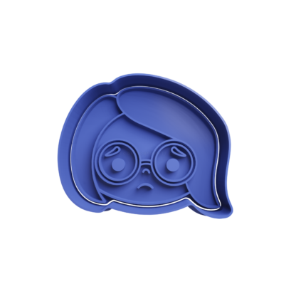 Sadness Head Cookie Cutter STL