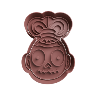 Shrinker Bob Cookie Cutter STL