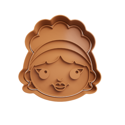 Miss Argentina Cookie Cutter STL