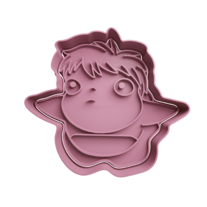 Ponyo Fish Cookie Cutter STL 3