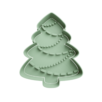 Christmas Tree Cookie Cutter STL 15