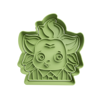 Beetlejuice Head Cookie Cutter STL