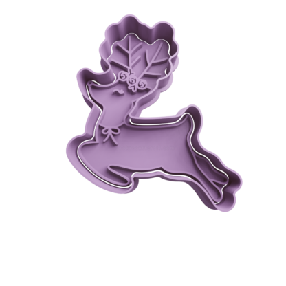 Deer Cookie Cutter STL 5