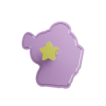 Tina Templeton Cookie Cutter STL 2