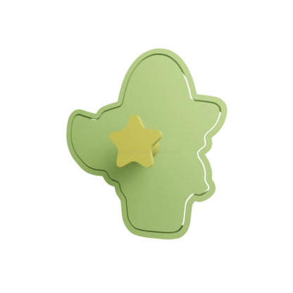 Mexican Cactus Cookie Cutter STL