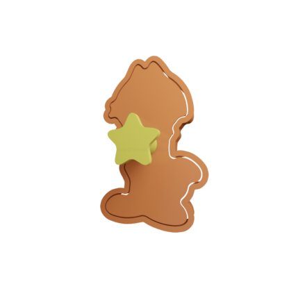 Brain Cookie Cutter STL