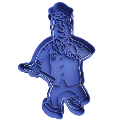 Officer Charlie Dibble Cookie Cutter STL