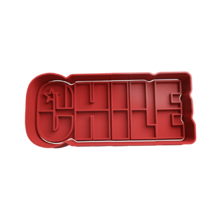 Chile Cookie Cutter STL 2