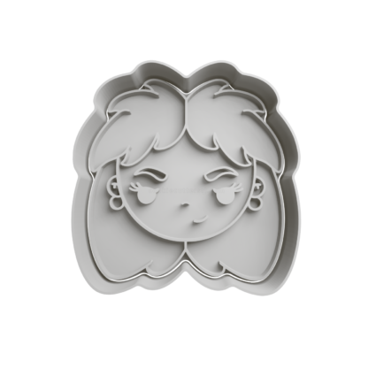 Cruella Head Cookie Cutter STL