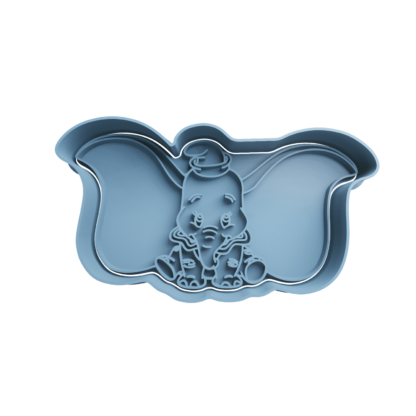 Dumbo Cookie Cutter STL