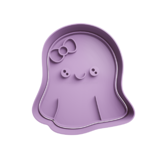 Ghost Cookie Cutter STL 13