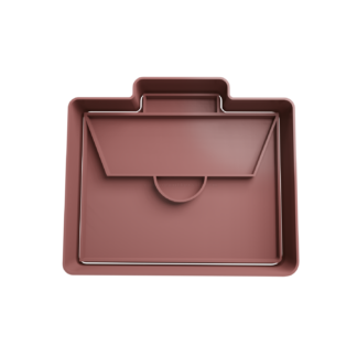 Briefcase Cookie Cutter STL