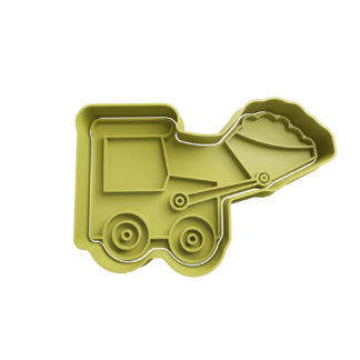 Tractor Cookie Cutter STL 2