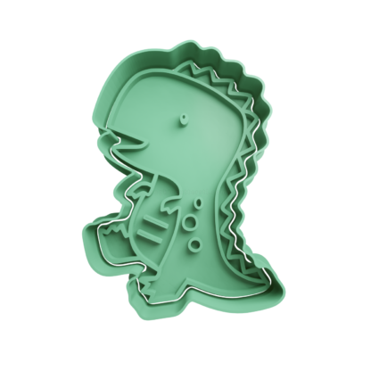 Tyrannosaurus Rex Cookie Cutter STL 8