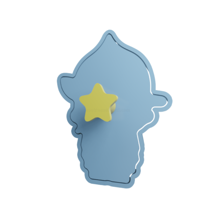 Fleur Delacour Cookie Cutter STL