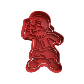 Bruno Mars Cookie Cutter STL