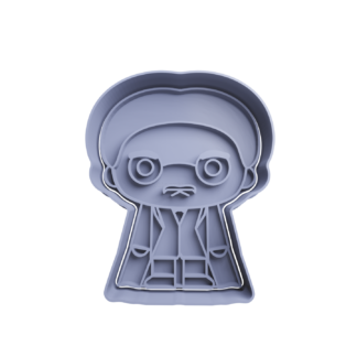 Filius Flitwick Cookie Cutter STL