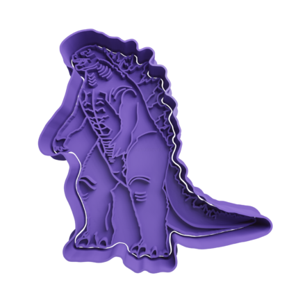 Godzilla Cookie Cutter STL