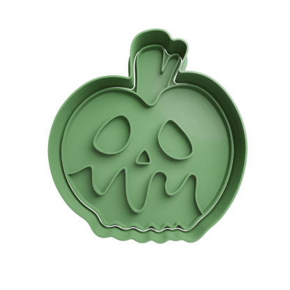 Poison Apple Cookie Cutter STL