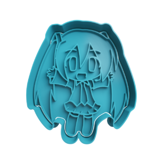 Miku Cookie Cutter STL