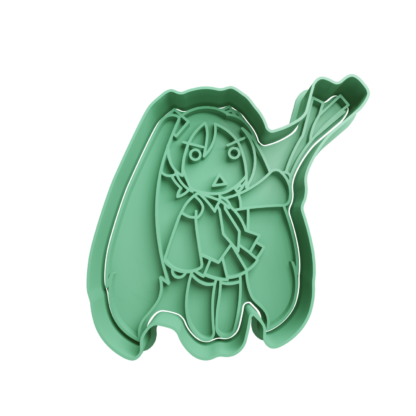 Miku Levan Polka Cookie Cutter STL