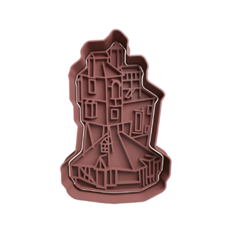 The Burrow Weasley’s Home Cookie Cutter STL